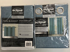 Eclipse Absolute Zero Panel Pair Total Blackout Max Denim 2 Pieces picture