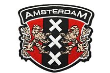 Amsterdam Netherlands Holland City Sew on Patch picture