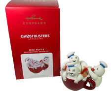 Hallmark 2021 Ghostbusters Afterlife Mini Pufts in Cocoa Keepsake Xmas Ornament picture