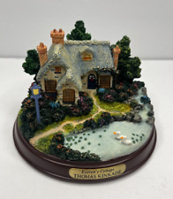 Vintage Thomas Kinkade Everett's Cottage Lighted Cottage Collection New in Box picture