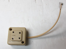 4 Prong Plug to Modular Adapter for Vintage Telephones picture