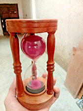 Vintage nautical hourglass sand timer 14 minutes 8.5