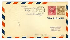 RARE 1934 AIRSHIP MACON COVER MELLONE #8/22/34-25 OREGON CITY,OR. ONLY 9 MADE  picture