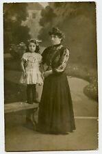 Beautiful Little Girl, Woman, Vintage Photo Postcard by Verbeeck Anvers  Belgium picture