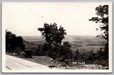 Postcard RPPC, View Of Western Of Maryland From Table Rock Posted 1935 picture