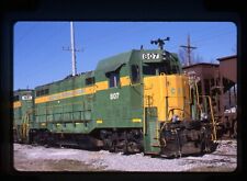 Original Railroad Slide CAGY Columbus & Greenville 807 CF7 at Greenwood, MS picture