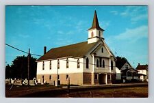Smith Island MD-Maryland, Ewell Methodist Church And Parsonage Vintage Postcard picture