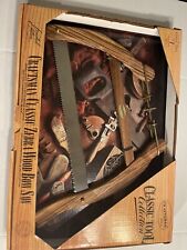 CRAFTSMAN CLASSIC ZEBRA WOOD BOW SAW -VINTAGE 1980'S - No. 1 OUT OF 4 NEW IN BOX picture