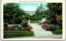 Postcard - Grand Stairway, Lake Park, Milwaukee, Wisconsin picture
