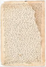 Judaica Antique Kabbalah Hebrew Manuscript by Rabbi Menachem Mendel of Shklov picture