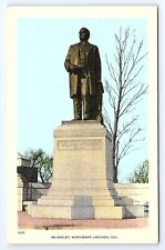 Postcard McKinley Monument Chicago Illinois IL picture