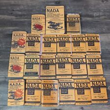 Vtg Lot NADA National & Mountain Edition Official Car Price Guide Book 70's 80's picture