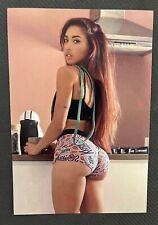 Photo Hot Sexy Beautiful Woman Short Tight Shorts Round Bottom 4x6 Picture picture
