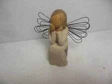 Willow Tree Demdaco 2001 Resin Figurine Angel Of Caring 3.75