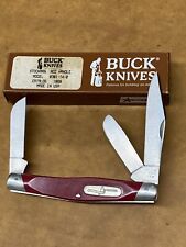 RARE BUCK KNIFE 301 RED T4 STOCKMAN KNIFE NEVER USED IN BOX picture