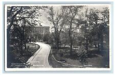 1907 Columbia University Looking West University Hall NY RPPC Photo Postcard picture
