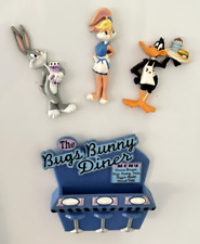 Vintage Looney Tunes Refrigerator Magnet – Diner Set – Removable Bugs/Daffy/Lola picture