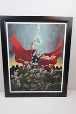 Original Thor Painting Framed 16x20 Illustration Board picture