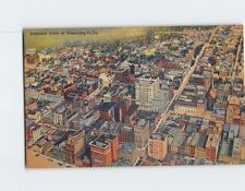 Postcard Aerial View Wheeling West Virginia USA picture