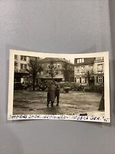 1945 Warberg Germany WW2 Photo Shooting .30 Cal From Hip Photo picture