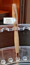 Custom Turned Sinker Cypress Twist Pen picture