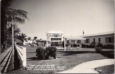 1940s FORT LAUDERDALE, Florida RPPC Real Photo Postcard THE MIRAMAR Apartments picture