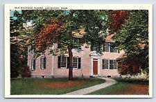 Postcard Old Buckman Tavern Lexington Massachusetts MA picture