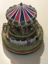 Liberty Falls AH444 1997 The Carousel Comes to Town Musical Merry Go Round picture