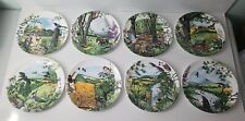 Vintage Wedgwood Plates 8 Colin Newman Country Panorama 1988 England  picture