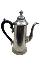 Vintage Lunt Silversmith's Pewter and Bakelite Tea or Coffee Pot, 11