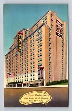 New York City, Hotel Century, Advertising, Antique Vintage Souvenir Postcard picture