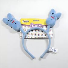 PEEPS BUNNY PLUSH HEADBAND BLUE NEW WITH TAGS picture