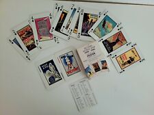 1939-1945 WWII Second World War  Historic Art Poster Playing Cards, Pre-owned picture