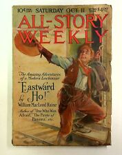 All-Story Weekly Pulp Oct 1919 Vol. 102 #3 GD- 1.8 picture