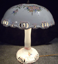 Vintage Nove Italy Ceramic Pottery Table Lamp Bedside Light 1970's picture
