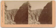 COLORADO SV - Grand Canyon - Railroad Scene - BW Kilburn 1890s picture