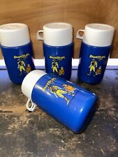 4 Vintage Bravestar Thermoses 1986 Brave Star New Old Stock Thermos picture