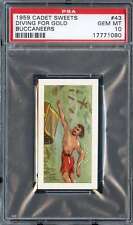 1959 CADET SWEETS BUCCANEERS #43 DIVING FOR GOLD PSA 10 *DS14522 picture