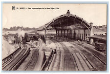 c1920's Panoramic View Of The Dijon-Ville Station Dijon France Postcard picture