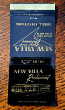 Vintage Matchbook: New Villa Restaurant, Farrell, PA picture
