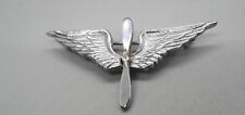 WWI - Pre-1926 Army Air Service Pilot Wings Badge FANTASTIC CONDITION picture