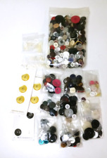 ASSORTED VINTAGE MODERN BUTTONS NEW & PRE OWNED 9 OZ BAG CRAFT SEWING picture