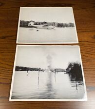 MARTIN AIRCRAFT NAVY XPBM-1 SEAPLANE  Photo Sequence 8x10 Two Photos picture