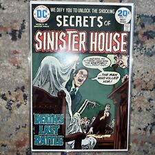 DC Comics Secrets of Sinister House No. 17 NM High Grade 1974 picture