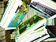 Huge Collection 1,010 USA Mostly Linen (Some White Border/Older) Postcard Lot R picture
