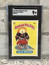 1985 Garbage Pail Kids Series 1 Meltin’ Melissa SGC 9 MINT #28b Teacher’s Pet picture