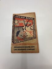 VTG 1940’s ADVERTISING DREAM BOOK BOOKLET QUAKER CITY  LIFE INSURANCE CO. picture