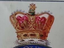 Queen Victoria Royalty Letters Patent Nobility Coat Arms Document Box Wax Seal picture