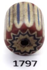 Awesome Antique Venetian Chevron Trade Bead African from Estate 1797 Bg 63 picture