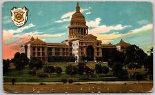 Vintage Postcard State Capitol Building Austin Texas TX  c.1907-1915 picture